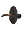 Swan Left Handed Passage Door Lever Set Timeless Bronze F488918