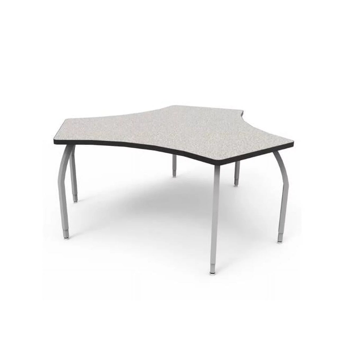 Adjustable Table with Grey Nebula Laminate X941
