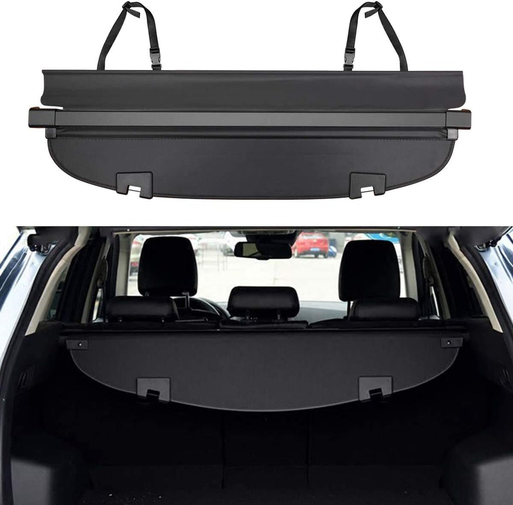 Black Retractable Rear Cargo Security Shield Shade Y207673