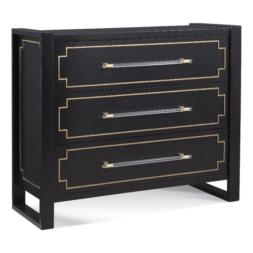 Black Wood Chest E7710