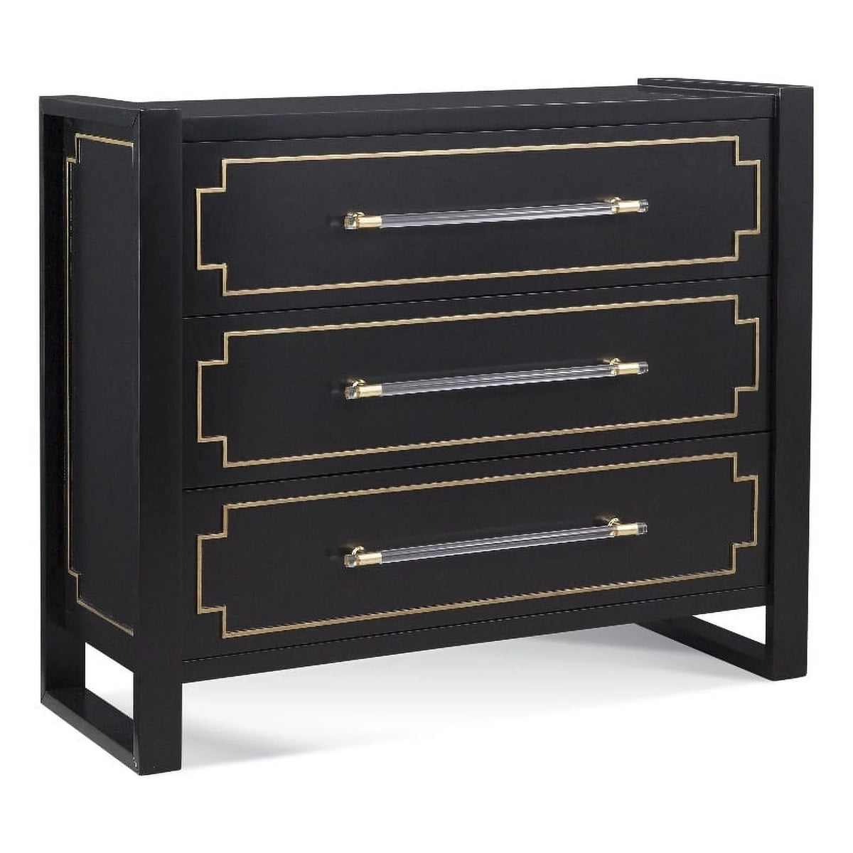 Black Wood Chest E7710