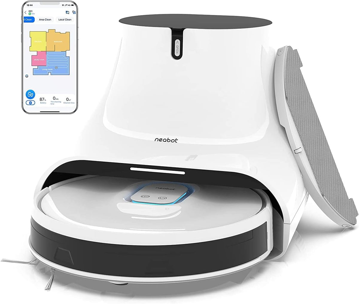 Robot Vacuum and Mop 4000Pa Self Emptying K7939