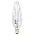 25w 120v Flame Candelabra Clear Halogen Light Bulb D38135