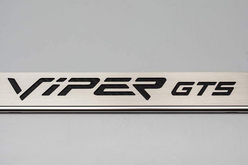 License Plate Frame CF Orange B293