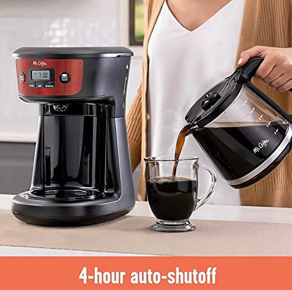 12-Cup Programmable Stainless Steel Coffeemaker F9364