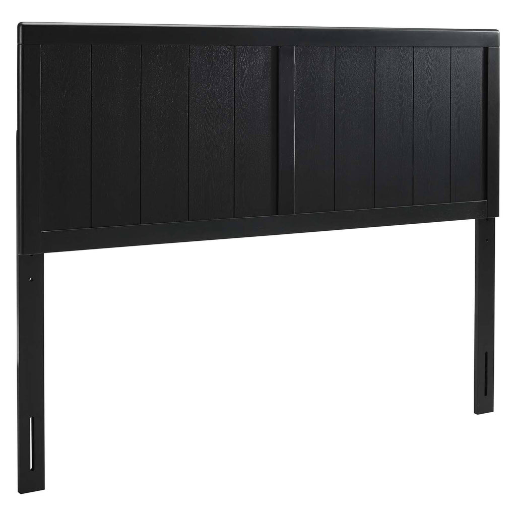 Twin Headboard Black Wood D56350