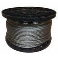 3/16 inch Stainless Steel Aircraft Cable Wire Rope Type 7x19 Type 316 (1500 Feet) Y812