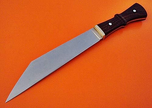High Carbon Steel SEAX Knife with Rose Wood Handle J845