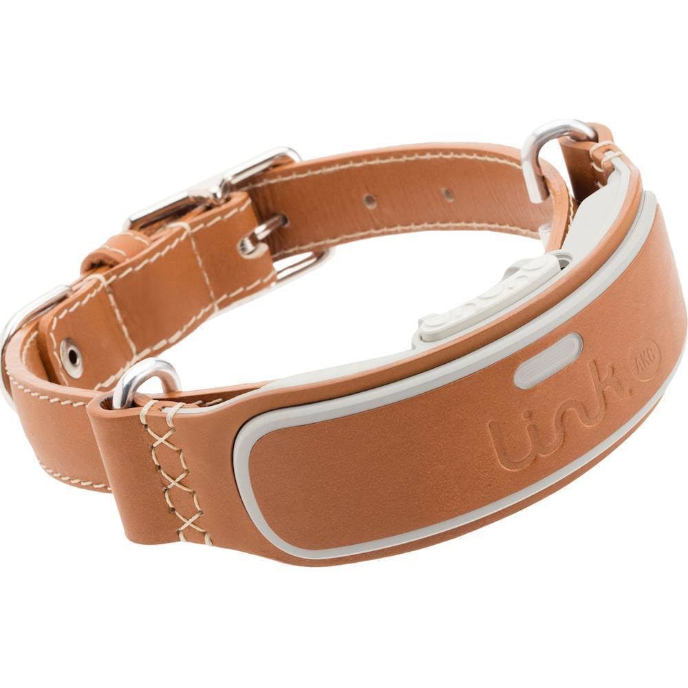 Smart Dog Collar with GPS Tracker & Activity Monitor Leather Small M630881