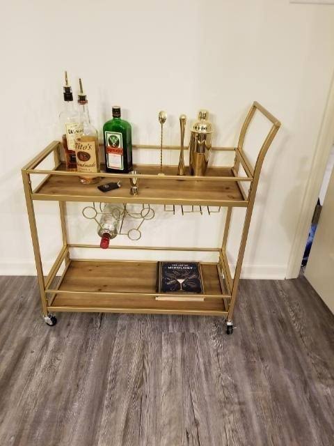 Gold Bar Cart H36500