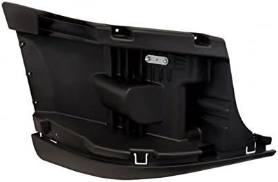 Black Bumper End Reinforcement Without Fog Light Hole M820285