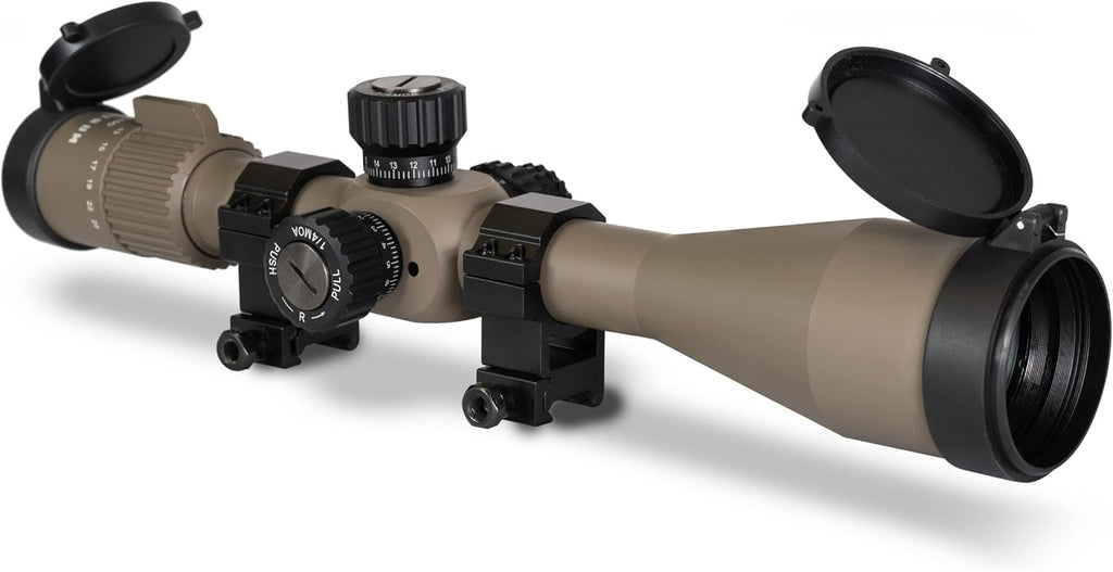 6-36x56 First Focal Plane Rifle Scope with Illuminated MOA Reticle O781