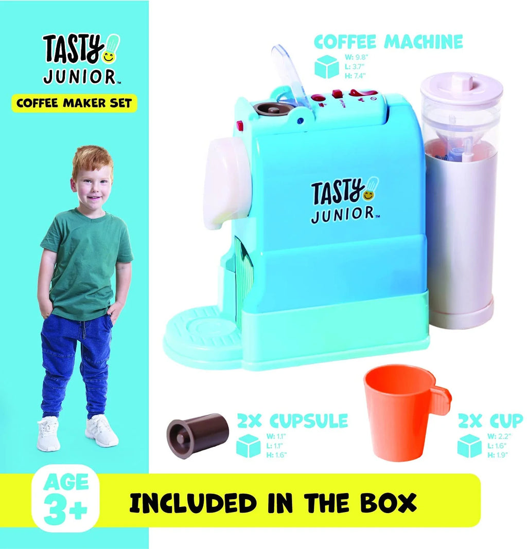 Pretend Play Toy Coffee Maker Set with Lights & Sound R463