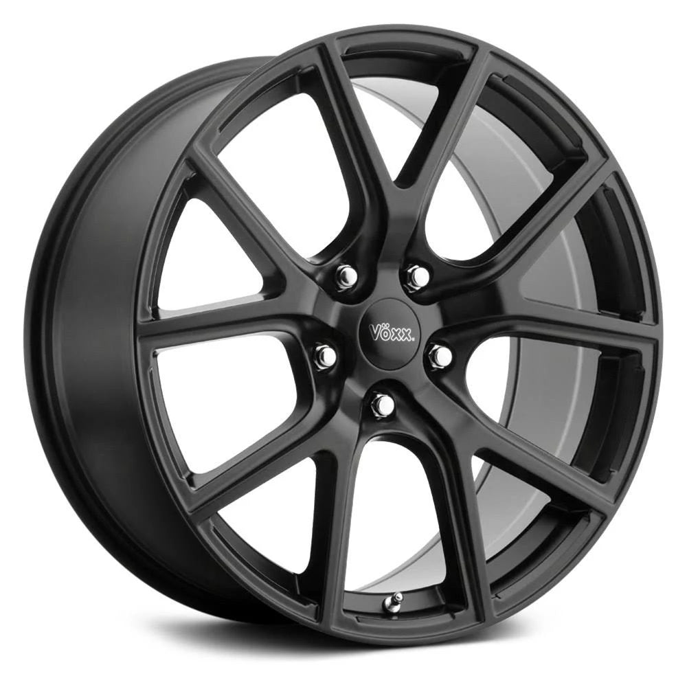 20x10 5x127 Matte Black Wheel Y4135