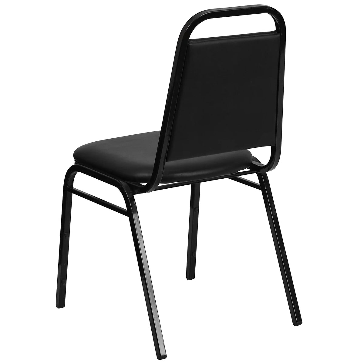 4 Pack Black Vinyl Stacking Banquet Chair Y9133