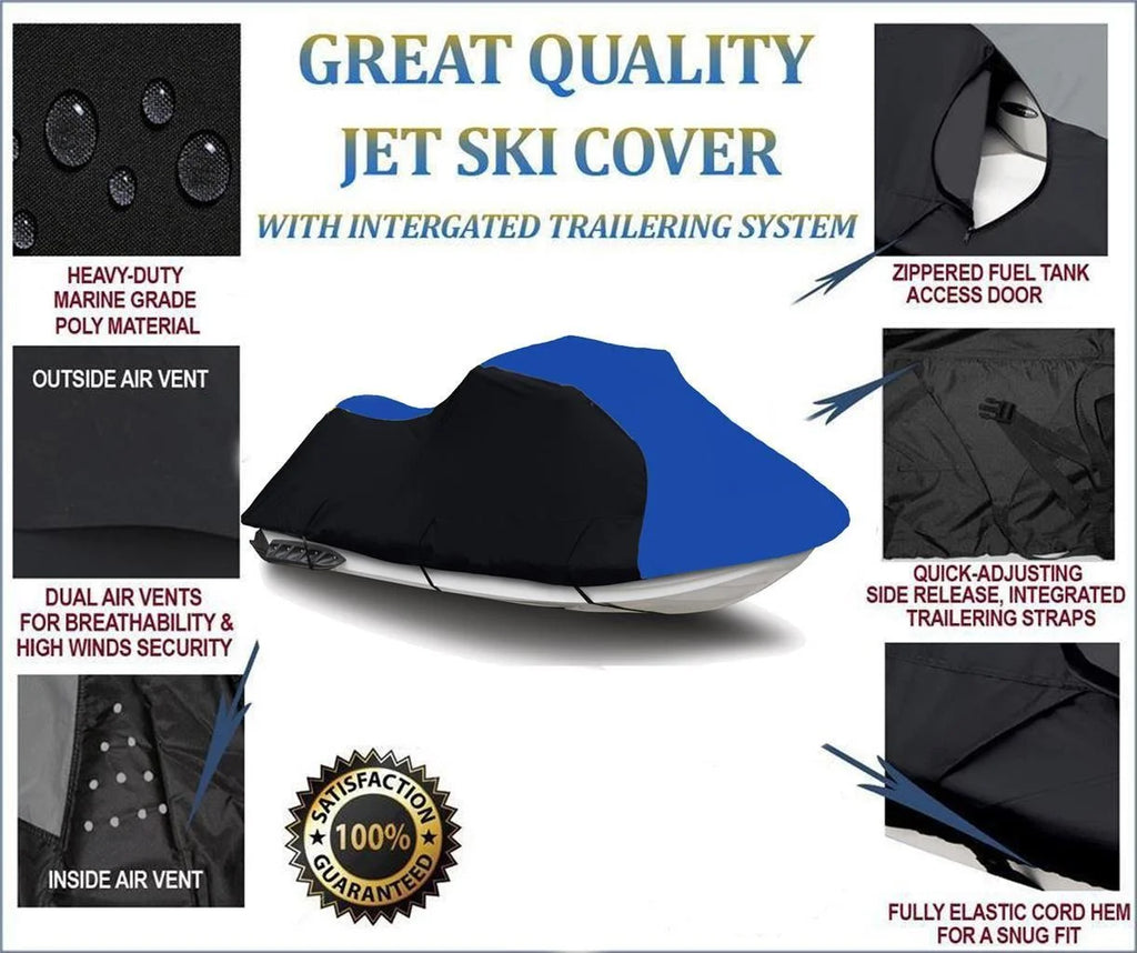 Heavy-Duty Jet Ski Watercraft Cover T12536