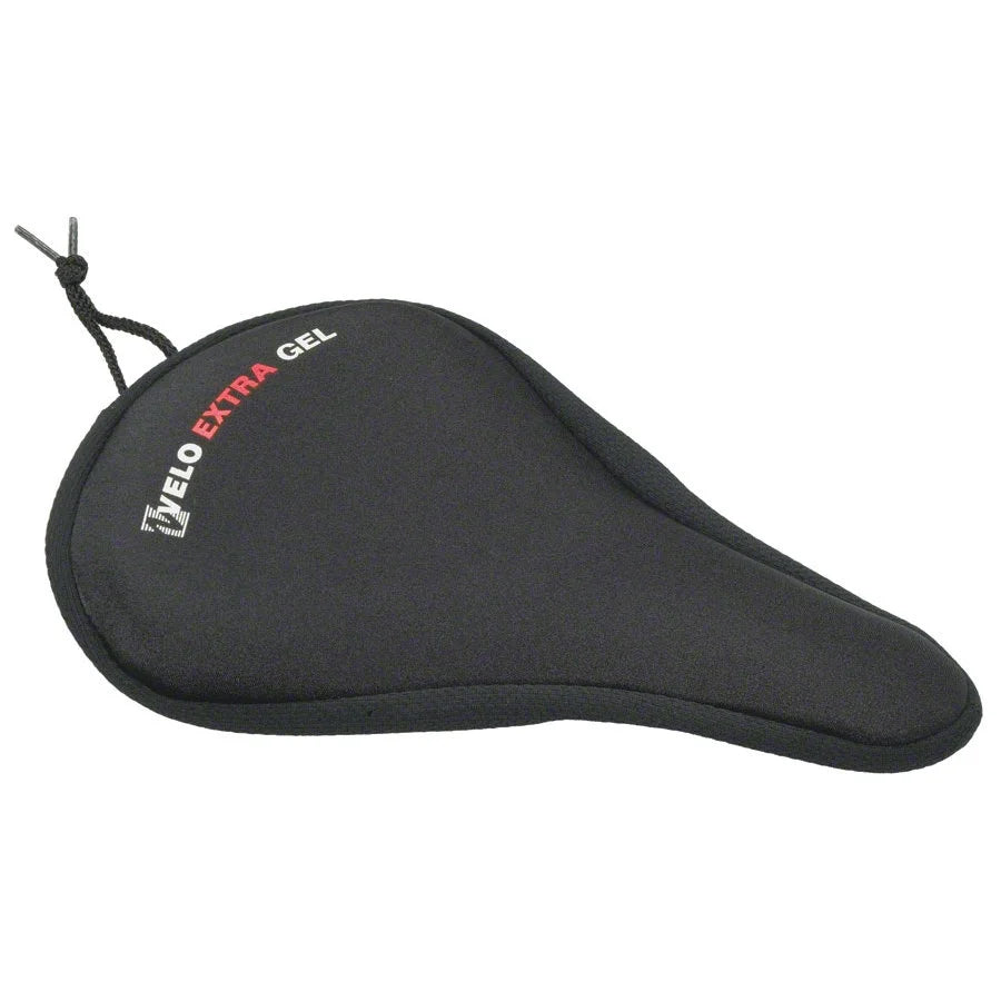 Black Lycra Saddle Cover with Gel F908572
