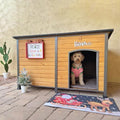 59" Large Insulated Dog Kennel with Liner E49600