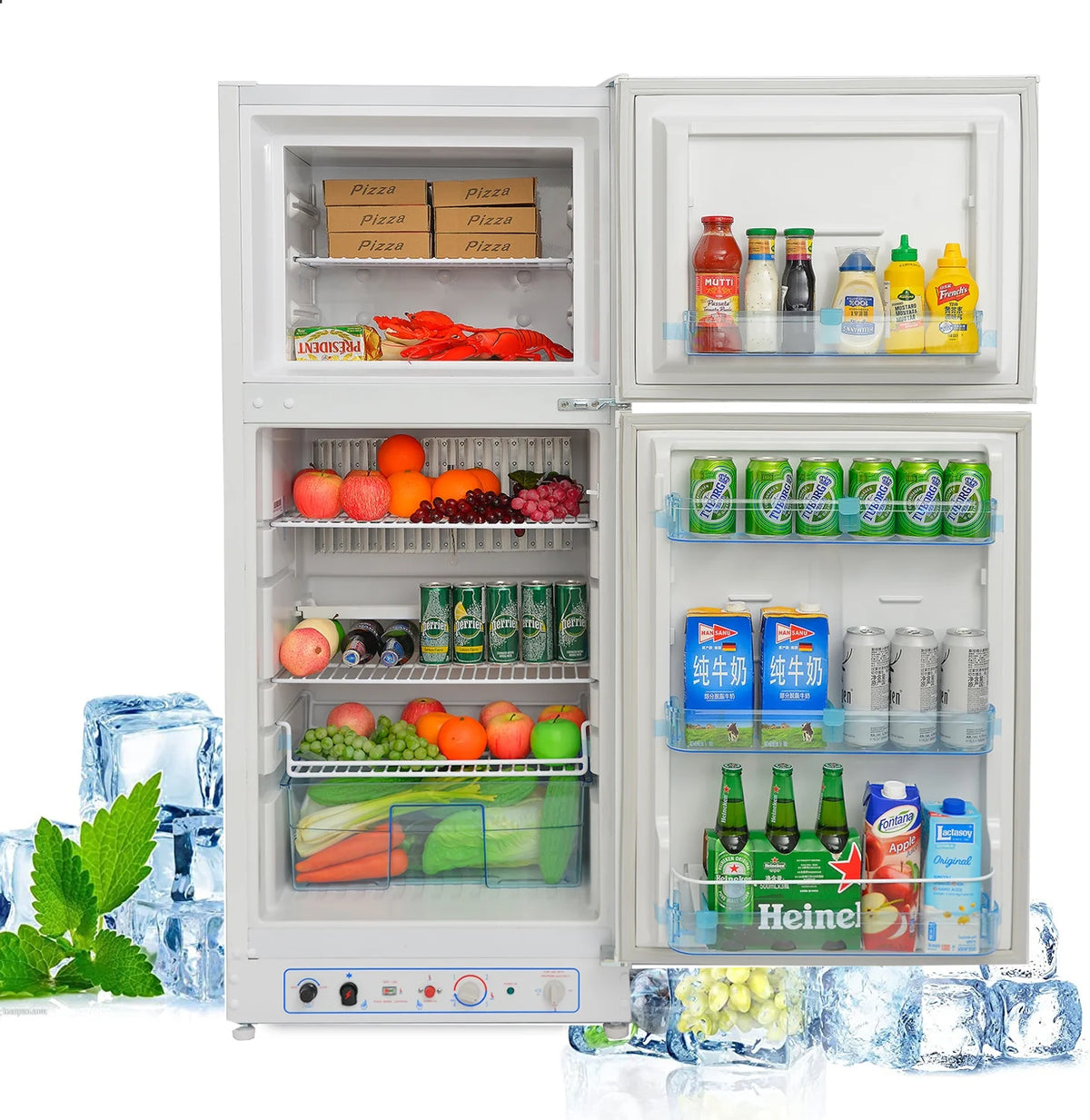 6.5 Cu ft Propane Gas Refrigerator with Freezer O924483