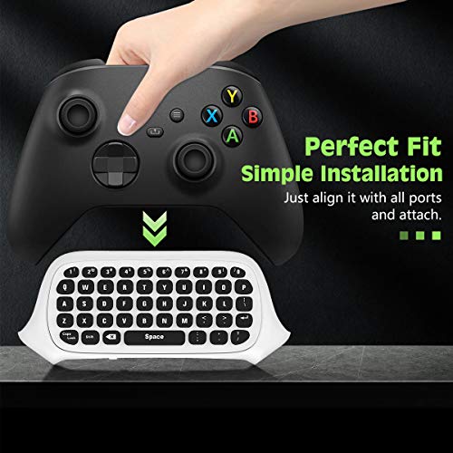 Green Backlight Wireless Chatpad Keyboard for Xbox S611664