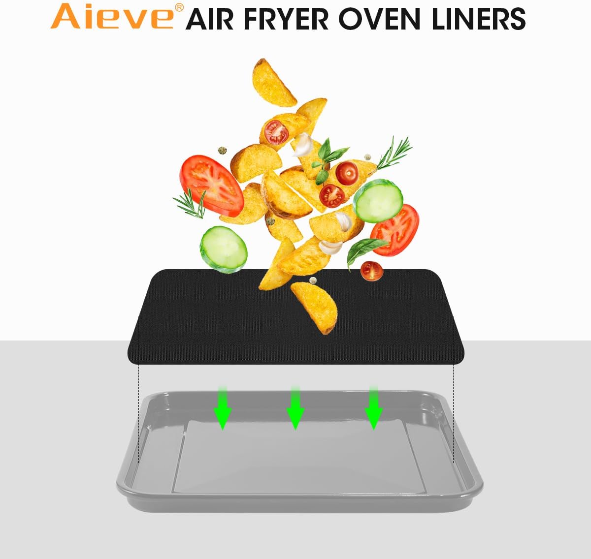 4 Pack Non-stick Air Fryer Liners L12052