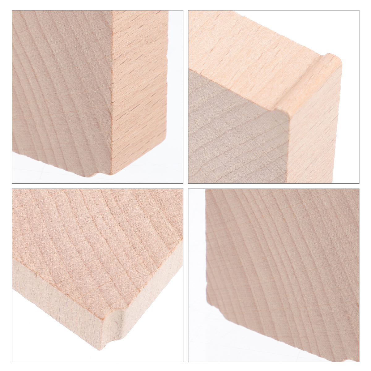 6 Pcs Wooden Train Track Bridge Supports Accessories V751745