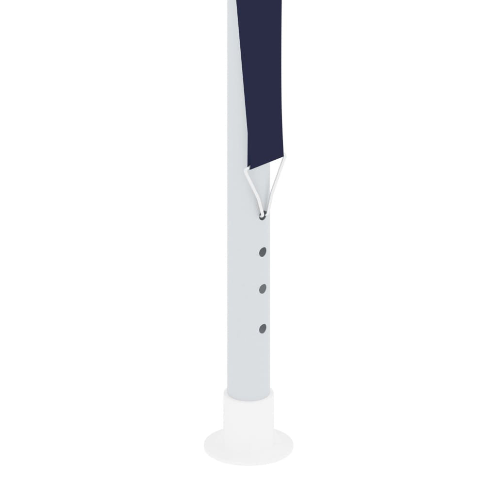6.6'x6.6' Blue Party Tent with Side Walls Q612