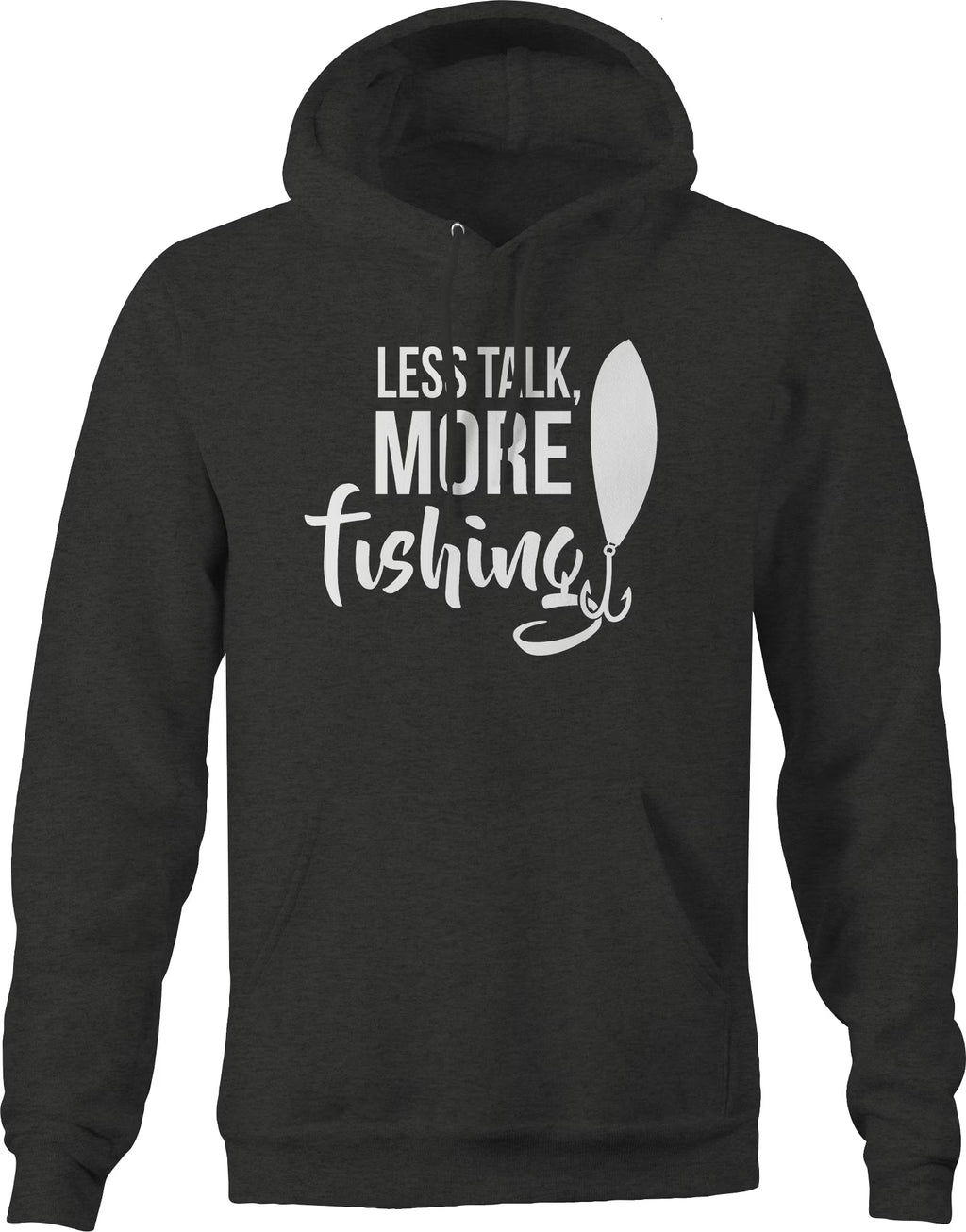 Dark Gray Fishing Sweatshirt X75695
