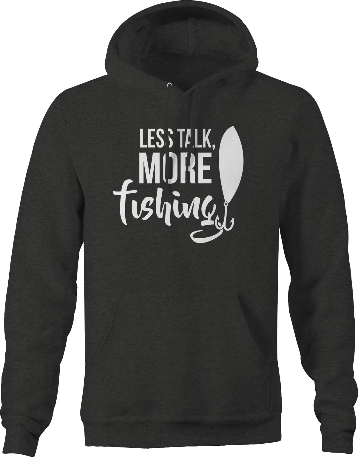 Dark Gray Fishing Sweatshirt X75695