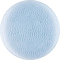13" Round Translucent Blue Plastic Plates R87487
