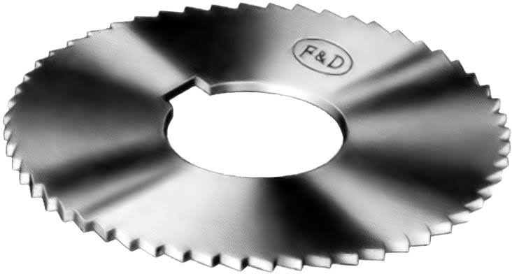 High Speed Steel Slotting Saw 6 Dia. x 0.102 W x 0.50 Hole with 232 Teeth P402