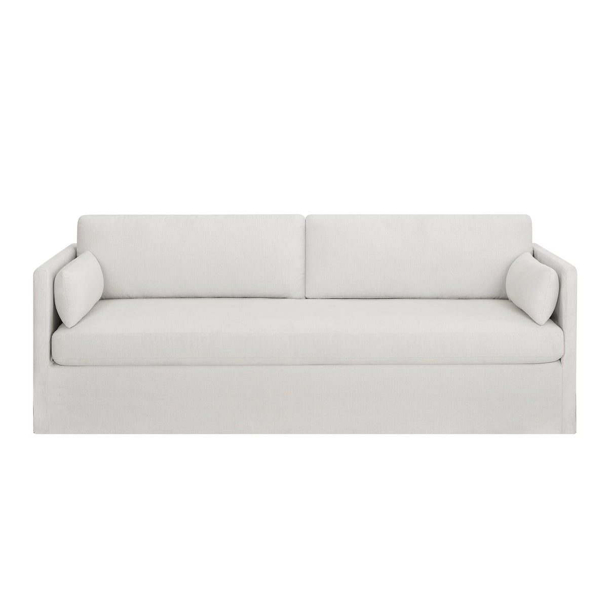 Cream Slipcover Sofa M960