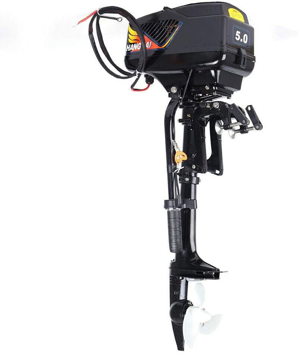 48V Electric Outboard Motor 5.0HP Trolling Engine Short Shaft S68814