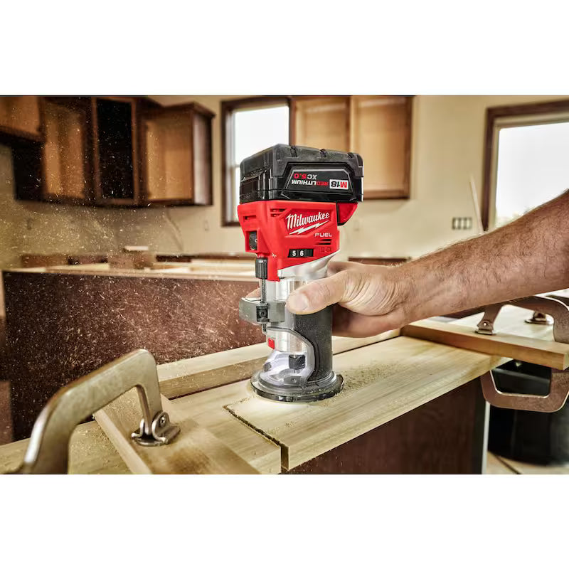 18V Brushless Cordless Compact Router with Offset Base M729179