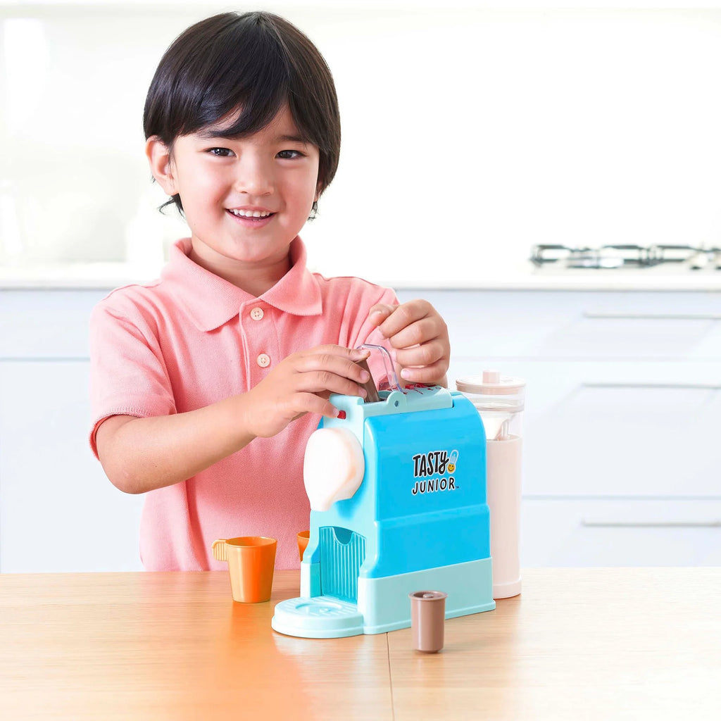 Pretend Play Toy Coffee Maker Set with Lights & Sound R463