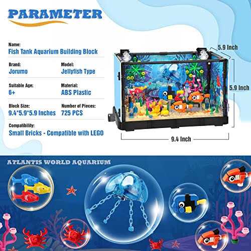 Fish Tank Building Block Aquarium Z626