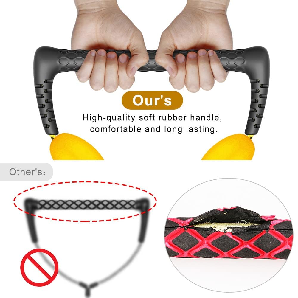 Water Ski Rope with Soft Rubber Handle, 2 Section, 75 ft, Pack of 2 J7769