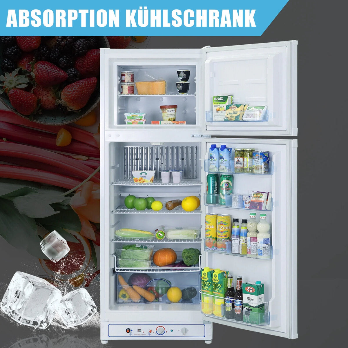 6.5 Cu ft Propane Gas Refrigerator with Freezer O924483