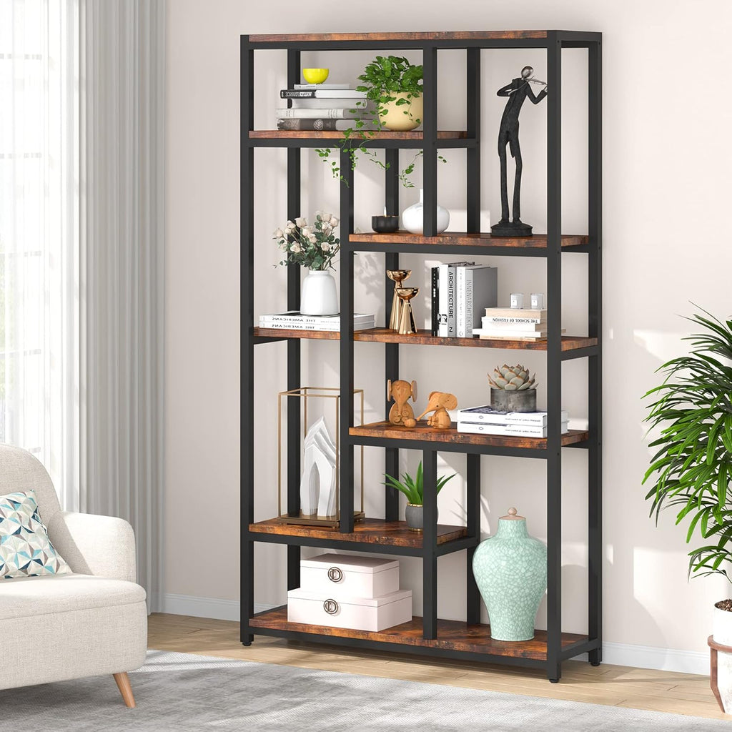 7-Tier 78.4 inch Tall Bookshelf I430068