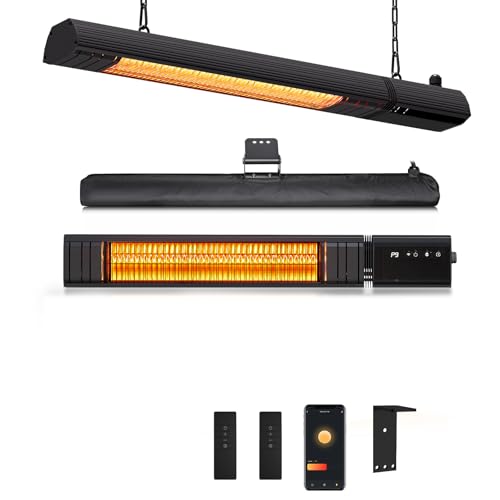 1500W Infrared Carbon Fiber Tube Wall-Mounted Ceiling Heater V958671
