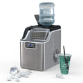 40LBS/24H Portable Compact Ice Machine with Auto Self-Cleaning Function N714199