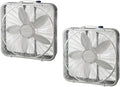 White 20" 3-Speed Box Fan B341382