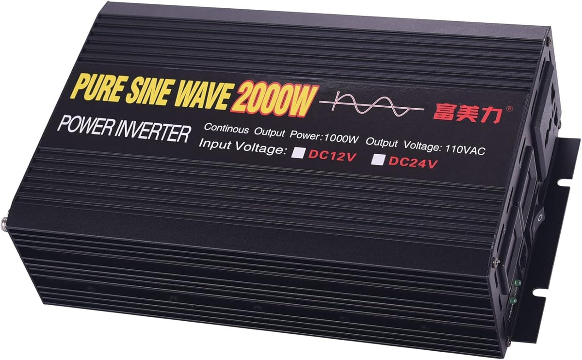 12V to 110V Pure Sine Wave Power Inverter 1000W C955