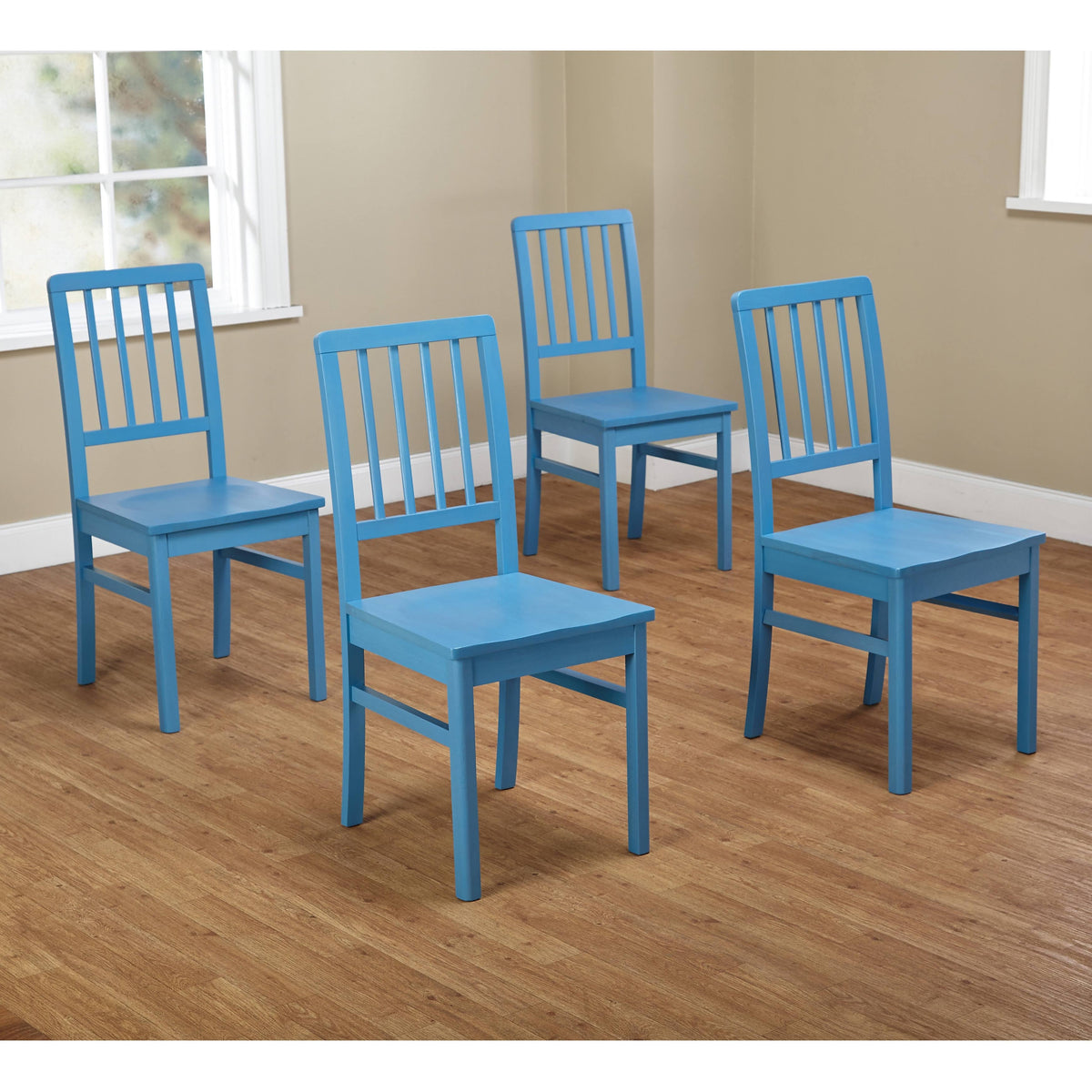 Yellow Dining Chair Set of 4 C4885
