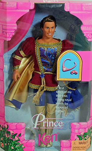 12 Inch Doll with Costume, Crown, Jewel Bag, Plastic Necklace and Bracelet A173