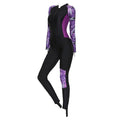 Women Wetsuit Scuba Diving Suit Front Zip Dive Skin H722133