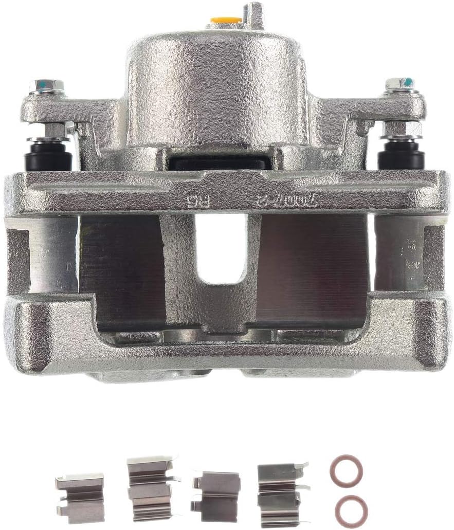Disc Brake Caliper Assembly with Bracket Front Left Driver Side T664
