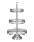 3-Tier Cupcake Stand Silver O399604