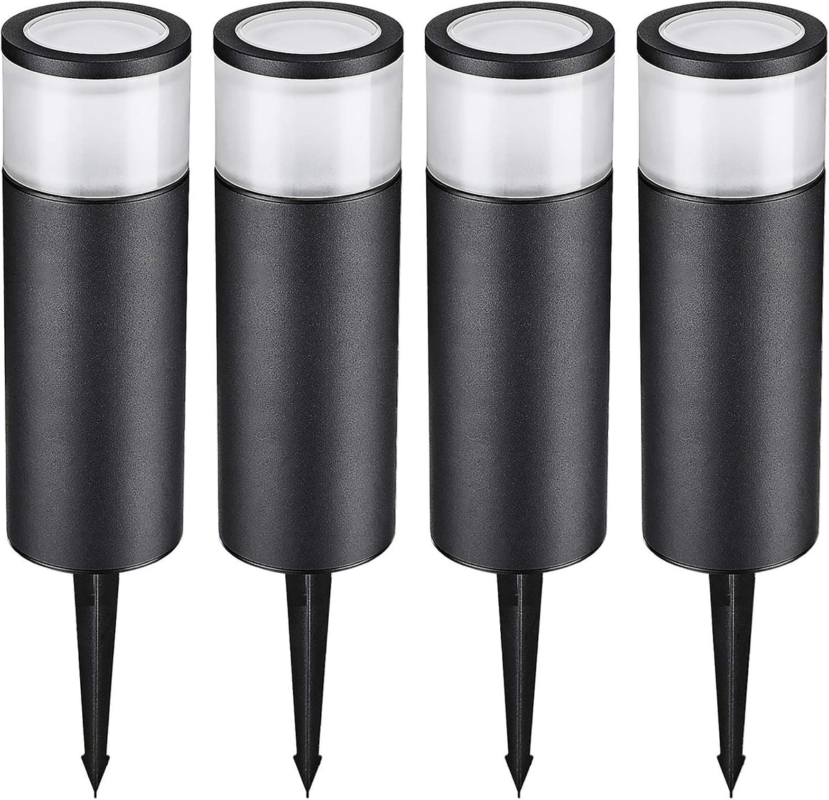 5W Low Voltage LED Landscape Path Lights, Pack of 4 E39814