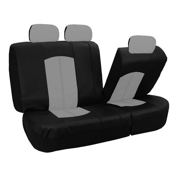 Perforated Leatherette Full Set Car Seat Covers K2867